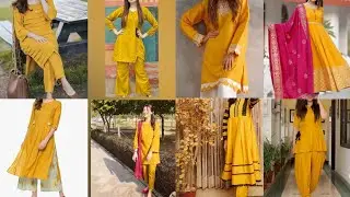New Mustard color dress designs/Mustard color kurti designs for girls.Dress Styled