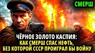 ЧЁРНОЕ ЗОЛОТО КАСПИЯ: КАК СМЕРШ СПАС НЕФТЬ, БЕЗ КОТОРОЙ СССР ПРОИГРАЛ БЫ ВОЙНУ