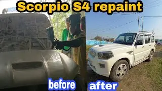 Scorpio S4 repaint process