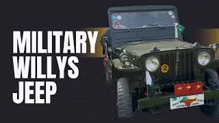 Willys Jeep at antique cars show 2026