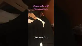 Dream castle hotel at Disneyland Paris. Twin room tour