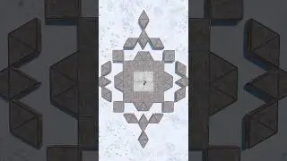 META clan base 4x4 design in #rust #rustgame #rustbase #rustbasedesign #shorts
