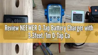 Review NEEWER D-Tap Battery Charger with 3.3feet/1m D-Tap Cable for V-Mount/V-Lock/Gold Mount Batter