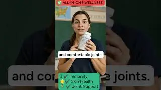 The Daily Habit That Transformed My Skin, Immunity & Joints.  #supplements #vitamin #healthyfood