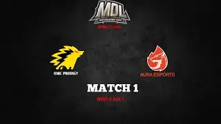 MDL INDONESIA ONIC PRODIGY VS AURA ESPORT MATCH 1 || ONIC GG BANGET GAES ---RATAAAAAA--
