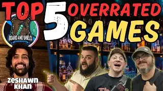 Top 5 Overrated Games With Zeshawn Khan | WHISKEY WEDNESDAY LIVE @ 8!