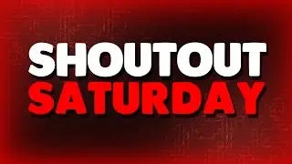 SHOUTOUT SATURDAY | #1