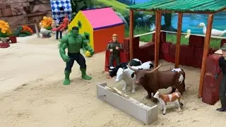 Tiny Cow Shed Craft Project| Diorama DIY .. 