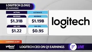 Logitech CEO on Q1 earnings, hybrid work, and back-to-school technology