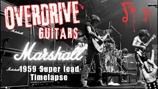 Overdrive Guitars 1959 Superlead Refresh Timelapse!   HD 1080p