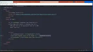 7. HTML jQuery using html function