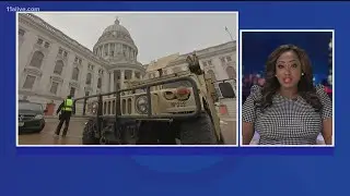 FBI vetting National Guard troops in Washington DC amid fears of insider attack