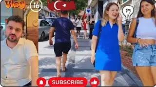 Izmir city tour & waking street  & Best places to vist izmir turkey in 2023🇹🇷