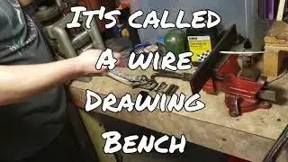 Drawing 3 mm silver wire