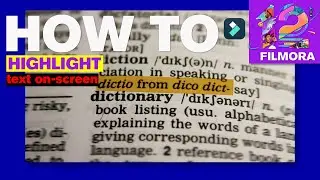 How to Create Highlight Text On-Screen in Wondershare Filmora 12 | Mauka Tutorial