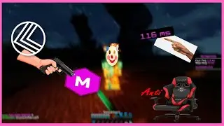 Trolling MMC player w/Karma client l Fakelag,scaffold,config | Karma.rip