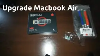 Upgrade - Instalando SSD M.2 NVMe de 1 Tera no Macbook Air