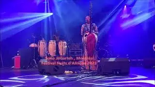 Sona  Jobarteh live Montr&eacute;al, festival Nuits d'Afrique