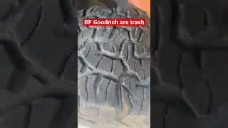 BF Goodrich are terrible tires