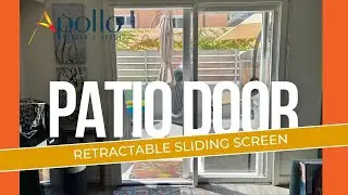 Apollo Retractable Screens for Patio Doors #patioupgrade #invisiblescreen  #retractablescreen