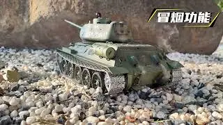 Soviet T-34 tank model showcase, detail enthusiasts take note! #modelcollection #militaryequipment