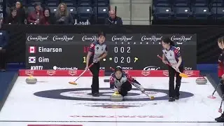 Crown Royal Players' Championship | Eun-ji Gim back-to-back highlight shots