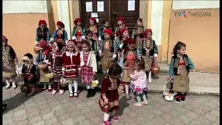 Lázarica la Dudeștii Vechi & Breștea: Parada fetelor sub 12 ani de Florii  #Bulgară @TVRTM​