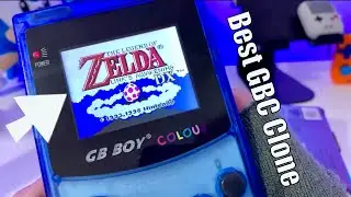 GB BOY Colour &mdash; распаковка и первые впечатления &mdash; играет в оригинальные игры Gameboy Colour!