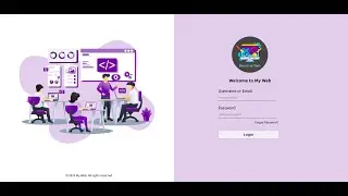ReactJs login page | ReactJs responsive animated login page UI Design | ReactJs and GreenSock