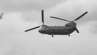 RAF Chinook Display - RAF Shawbury Families Day 2022