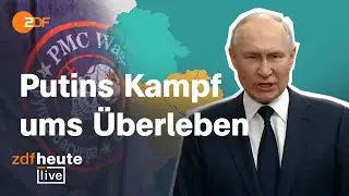 Wagner-Aufstand: So k&auml;mpft Putin um seine Macht | Geheimdienstexperte Soldatow bei ZDFheute live