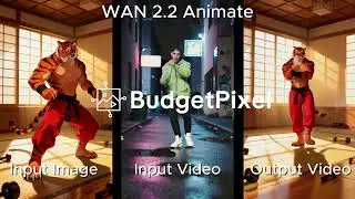 WAN 2.2 Animate &mdash; Bring Your Characters to Life | BudgetPixel.com #budgetpixel