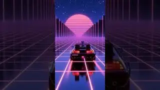 Neon Horizon Cruise | Synthwave Sunset Drive | Neon District 8 &ndash; Afterglow Coast