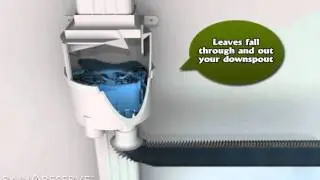 RainReserve Rain Barrel Diverter System 3D - How it Works