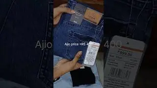 Ajio jeans under 500👖#ajio #unboxing #ajiohaul #shorts #youtubeshorts#jeanshaul