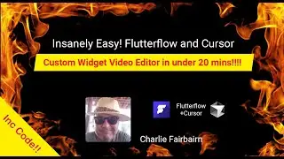 Complex Video Editor Custom Widget in Flutterflow and Cursor in under 20 mins!!