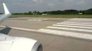 Landen/landing Maastricht Aachen Airport (EHBK/MST) 27-7-2014 - 1080p