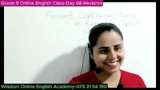 Grade 9 online English Class| Englishwith Hansi teacher |දරුවෝ ආසාවෙන් ඉගෙනගන්න අපේ ඉංග්&zwj;රීසී පන්තිය