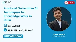 Practical Generative AI Techniques for Knowledge Work in 2026