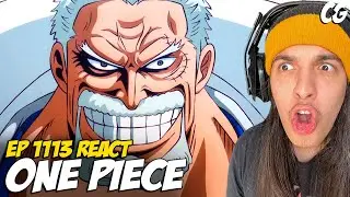 GARP CHEGOU NA ILHA PIRATA COLMEIA!! - React One Piece EP 1113