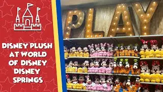 Disney Plush at The World of Disney at Disney Springs