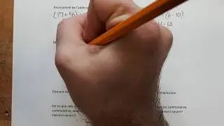 1.1 Propriétés des opérations