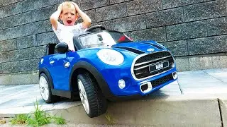 Thomas Unboxing And Assembling The Mini Cooper S Test Ride On Power Wheel