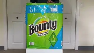 Bounty Paper Towels Quick Size, White, 16 Family Rolls = 40 Regular Rolls (Packaging May Vary)