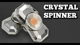 Mech Bro EDC BAR CRYSTAL Spinner