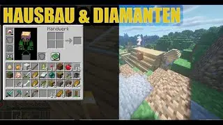 Hausbau und erste Diamanten I Minecraft survival und Tipps