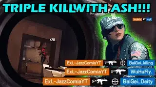 TRIPLE KILL WHILE USING ASH, THE BEST OPERATOR || RAINBOW SIX SIEGE PHILIPPINES