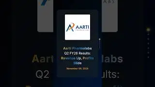 Результаты Aarti Pharmalabs за второй квартал 2026 финансового года: выручка выросла, прибыль упа...