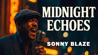 Midnight Echoes - Sonny Blaze - Ray Charles Inspired Soul Blues | Relaxing Restaurant & Hotel Music