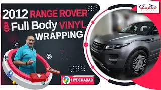 Full Body Wrapping For 2012 Ranger Rover Evoque| Color Change | Car Tracks Hyderabad